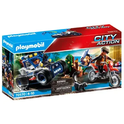 Buy Playmobil Police Off-Road Car With Jewel Theif • 33.95£