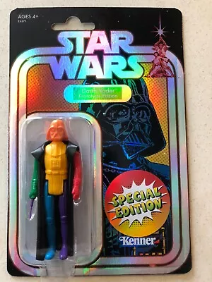 Buy Retro Star Wars Darth Vader Prototype Edition Orange Head Kenner Hasbro Disney • 184.99£