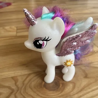 Buy My Little Pony G4 Reboot PRINCESS Celestia Pegasus Unicorn MLP Glitter Wings • 8.20£