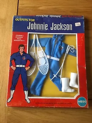 Buy Vintage Mego Johnnie Jackson Snowmobile Outfit Action Figure Boxed • 25£