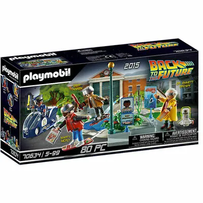 Buy Playmobil Back To The Future Hoverboard Chase Playset - 70634 - Brand New • 16.99£