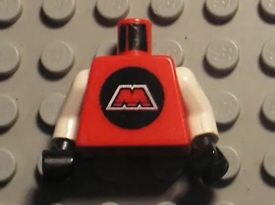 Buy LEGO Torso Space Red Letter M M:Tron 973p68c01 Minifig Sp033 Sp054b Set 6989 • 3.08£