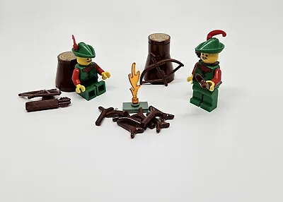 Buy Lego Forestman For Castle Army Moc Scene Fire Red Quiver New (d8) • 16.99£
