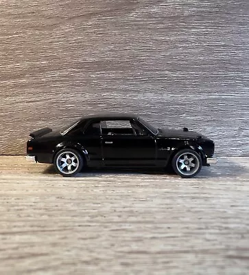 Buy Hot Wheels Fast And Furious Nissan Skyline GTR Custom Real Rider Rubber Tyres • 10£