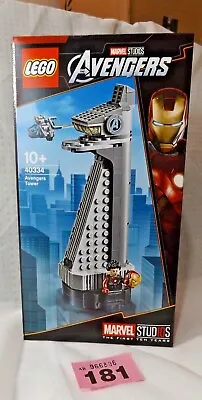 Buy LEGO 40334: Avengers Tower - NEW AND SEALED - Retired  Set Ref BOC 181 • 34.43£
