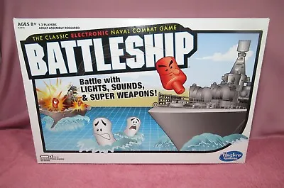 Buy BATTLESHIP: The Classic ELECTRONIC Naval Combat Game - Pre-Owned But Unused • 11.40£