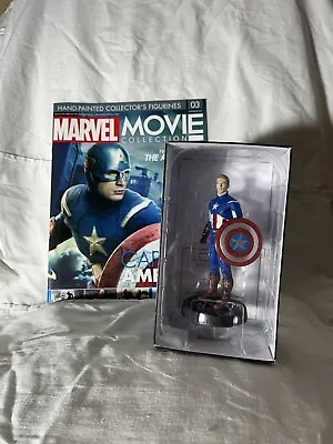 Buy Eaglemoss Captain America Marvel Movie Collection #03 Figurine The Avengers • 10.50£