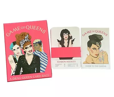 Buy Game Of Queens Drag Queen Card Game - Preloved Played With Once Condition • 9.99£