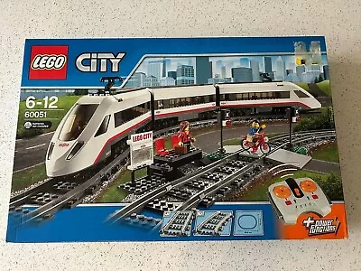Buy LEGO City High-speed Passenger Train (60051) -  RARE BRAND NEW SEALED SET BNISB • 159.95£