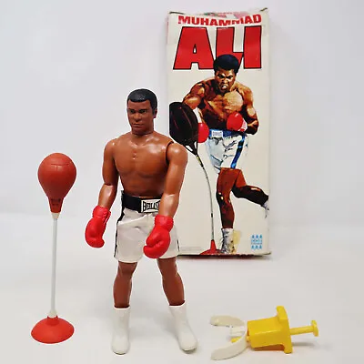 Buy VINTAGE 1976 70s MEGO DENYS FISHER MUHAMMAD ALI DOLL ACTION FIGURE BOXED RARE • 189.99£