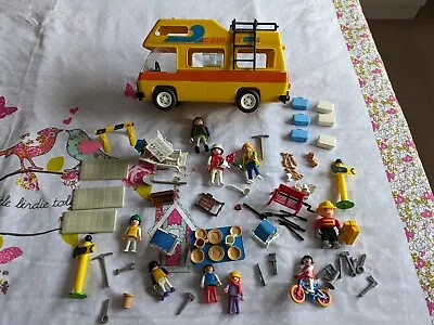 Buy Playmobil Vintage Camper Van Set 3148 From 1977 Figures Plus  Extras • 29.99£