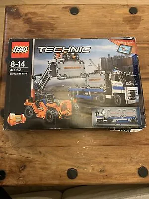 Buy LEGO Technic Container Yard 42062 Brand New Sealed Box - Rare Retired Set 2 In 1 • 99.99£