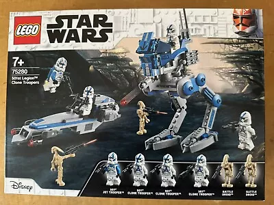 Buy Lego Star Wars 501st Legion Clone Troopers 75280 New & Sealed • 32.99£