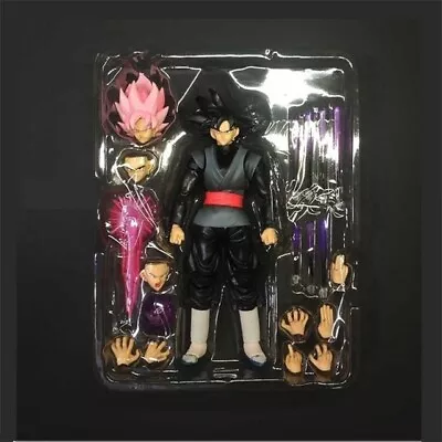 Buy Dragonball Z S.H.Figuarts Goku Gokou Black Super Saiyan Rose Action Figure Boxed • 41.88£