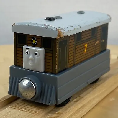 Buy Thomas The Tank Engine - Mattel (2012) Wooden Engine - TOBY Engine • 14.99£