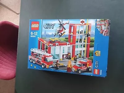 Buy Lego City (60004) City Fire Station RETIRED SET 100% Complete With Box / Manuals • 55£