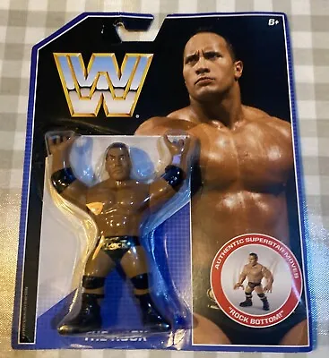 Buy Mattel WWE/WWF Retro The Rock BNIB • 14.99£