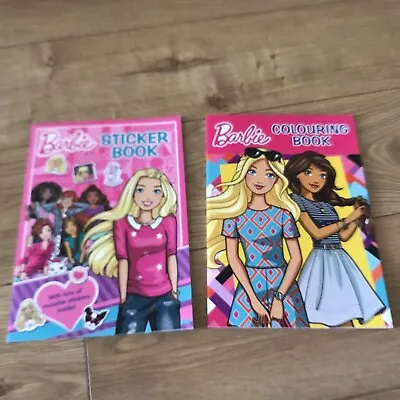 Buy Barbie Sticker & Colouring Book Bundle Brand New • 3.99£