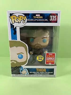 Buy Thor 335 - 2018 GITD Exclusive - Thor Ragnarok Marvel Funko Pop • 5.99£