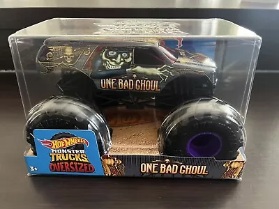 Buy Hot Wheels Monster Trucks Oversized One Bad Ghoul 1:24 Scale Die-Cast Model   • 16.99£