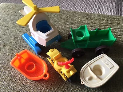 Buy Vintage Fisher Price Little People Vehicles • 5.50£