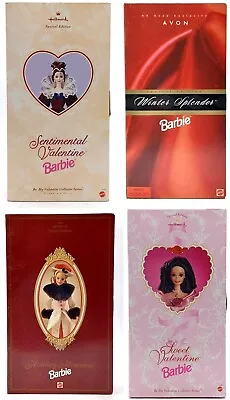 Buy 4x Mattel Hallmark/Avon Special Edt. Barbie Doll: 19357 + 14880 + 16536 + 14106 • 133.05£