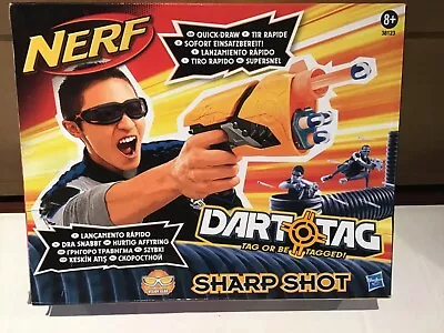Buy Nerf Dart Tag Sharp Shot Hasbro 38123  Brand New And Sealed Very Rare In Uk • 55£