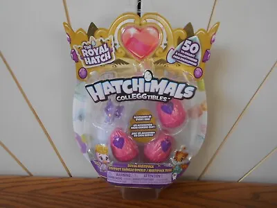 Buy ROYAL HATCH 4 Pack Of Mini Toy Figures, Accessories HATCHIMALS COLLEGGTIBLES New • 24.99£