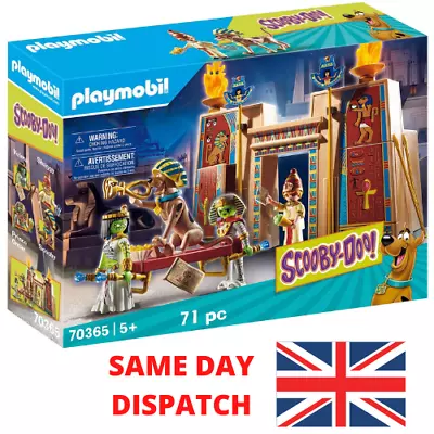 Buy Playmobil 70365 Scooby Doo! Adventure In Egypt Playset Xmas Gift Idea Kids NEW!! • 48.99£