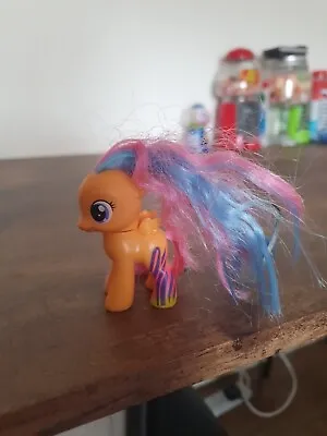 Buy My Little Pony G4 Cutie Mark Crusader Scootaloo Wild Rainbow Brushable Pony  • 5£