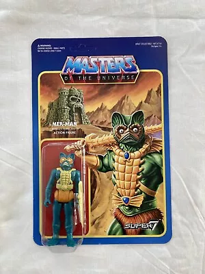 Buy Masters Of The Universe Super 7 Wave 1 Mer-Man • 10£