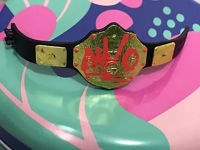 Buy WWE Mattel WCW NWO Wolfpac World Championship Title Wrestling Figure Belt • 15£