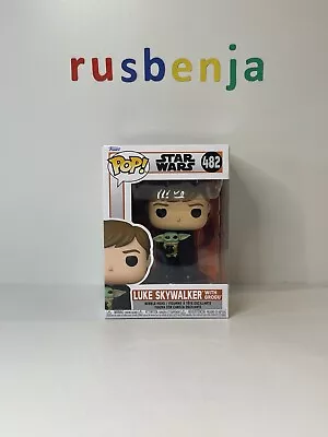 Buy Funko Pop! Star Wars The Mandalorian Luke Skywalker With Grogu #482 • 8.99£