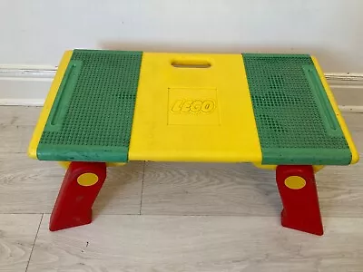 Buy Vintage LEGO Building Table Portable Storage & Folding Legs Lap Tray VGC • 30£