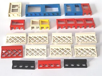 Buy Lego Doors Windows Fences Bundle X 24. Vintage. Town. City. Houses. PreLoved.  • 4.99£