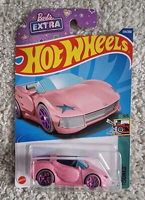 Buy Hot Wheels Barbie Extra PINK Long Card #134 • 5.49£