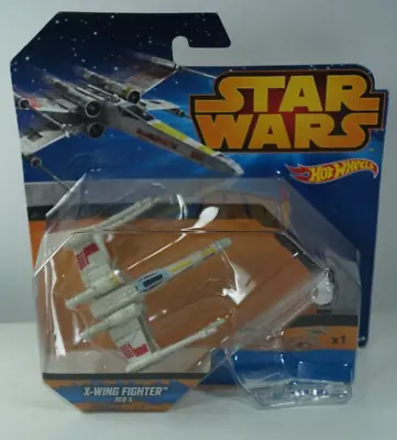 Buy Hot Wheels Star Wars X-Wing Red 5 Fighter Luke Skywalker Diecast Model MOC • 9.95£