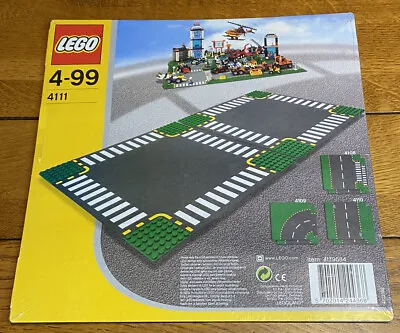 Buy Rare Lego City Coloured Road Base Plates Crossroad Boards 4111 New & Sealed • 19.99£