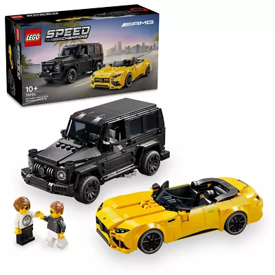 Buy LEGO Speed Champions 76924 Mercedes-AMG G 63 & Mercedes-AMG SL 63 Age 10+ 808pcs • 46.95£