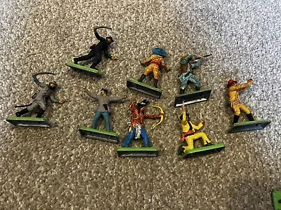 Buy Britians Deetail Western Theme Soldiers And Cowboys Job Lot • 8.99£