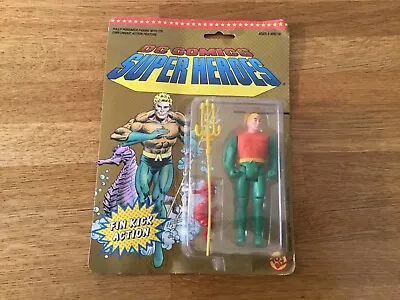Buy DC Comics Superheroes Aquaman Action Figure By Toybiz - 1990 • 20£