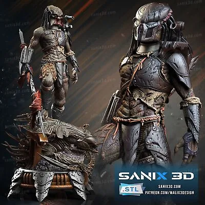 Buy Alien VS Predator 3D Printed & Painted Figure (High Quality) • 195£