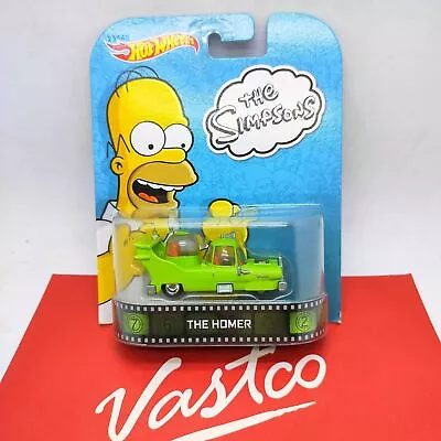 Buy 2014 HOT WHEELS Retro Entertainment The Simpsons The Homer BDV00 Real Riders • 15.32£
