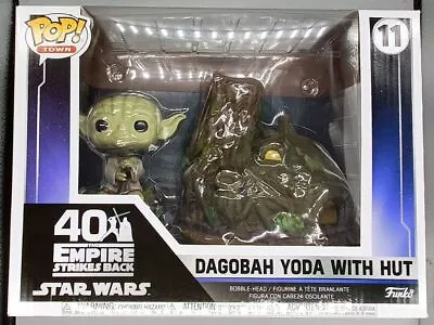 Buy Funko POP #11 Dagobah Yoda With Hut - Town - Star Wars • 27.99£
