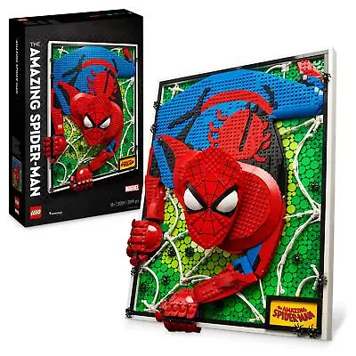Buy LEGO Art: The Amazing Spider-Man (31209). Brand New Sealed. Quick Despatch. • 124.99£