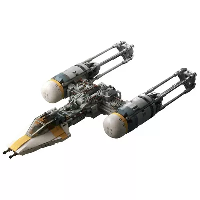 Buy Y-wing Spaceship Model From Film Collection MOC Building Block Set Toy For Adult • 71.99£