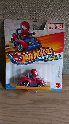 Buy Mattel Hot Wheels Racer Verse Spiderman Diecast Model Car Toys New Disney • 14.99£