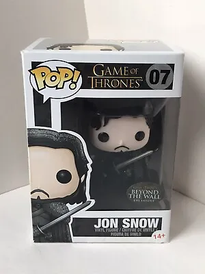 Buy #07 Jon Snow (Beyond The Wall) Game Of Thrones  Funko POP + Protector Rare Pop • 89.99£