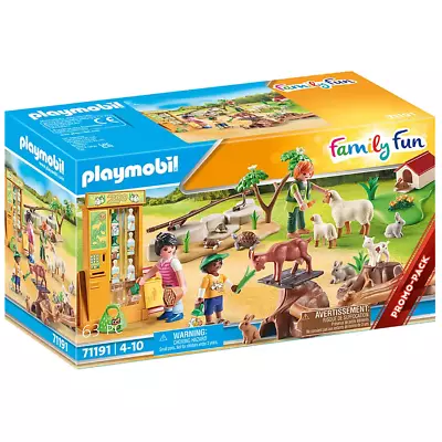 Buy Playmobil Toys 71191 City Life Petting Zoo Set Figures • 25.85£