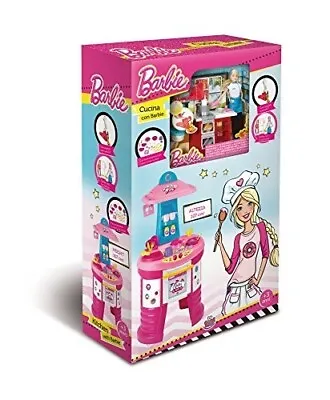 Buy Grandi Giochi Kitchen Of Barbie With Doll • 96.26£